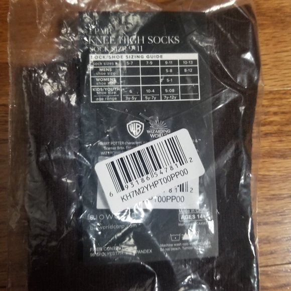 Harry Potter Knee High Socks - Picture 4 of 4